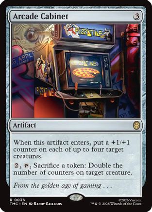 Arcade Cabinet (Surge Foil) (TMC-036)