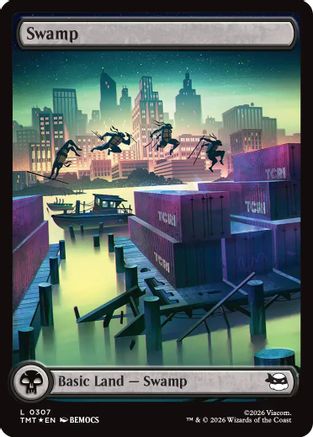 Swamp (0307) (Surge Foil) (TMT-307)
