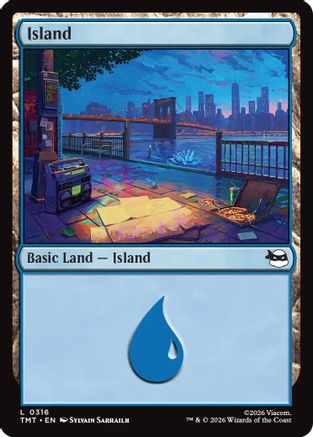Island (0316) (TMT-316) (Foil)