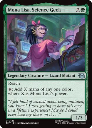 Mona Lisa, Science Geek (TMT-123) (Foil)