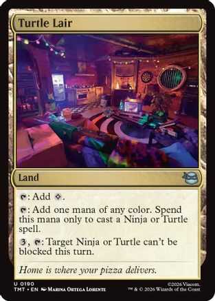 Turtle Lair (TMT-190) (Foil)