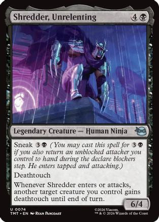 Shredder, Unrelenting (TMT-074)