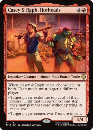 Casey & Raph, Hotheads (TMC-114)