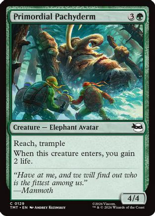Primordial Pachyderm (TMT-129) (Foil)