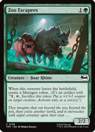 Zoo Escapees (TMT-138) (Foil)