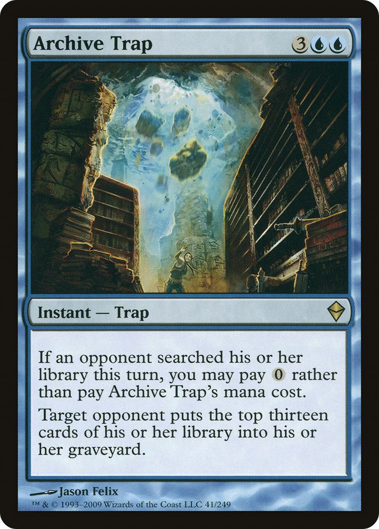 Archive Trap (ZEN-041) (Foil)