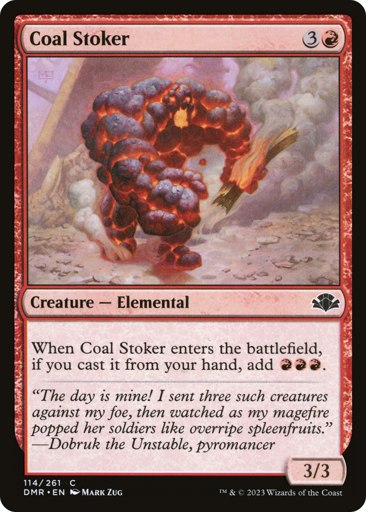Coal Stoker (DMR-114) (Foil)