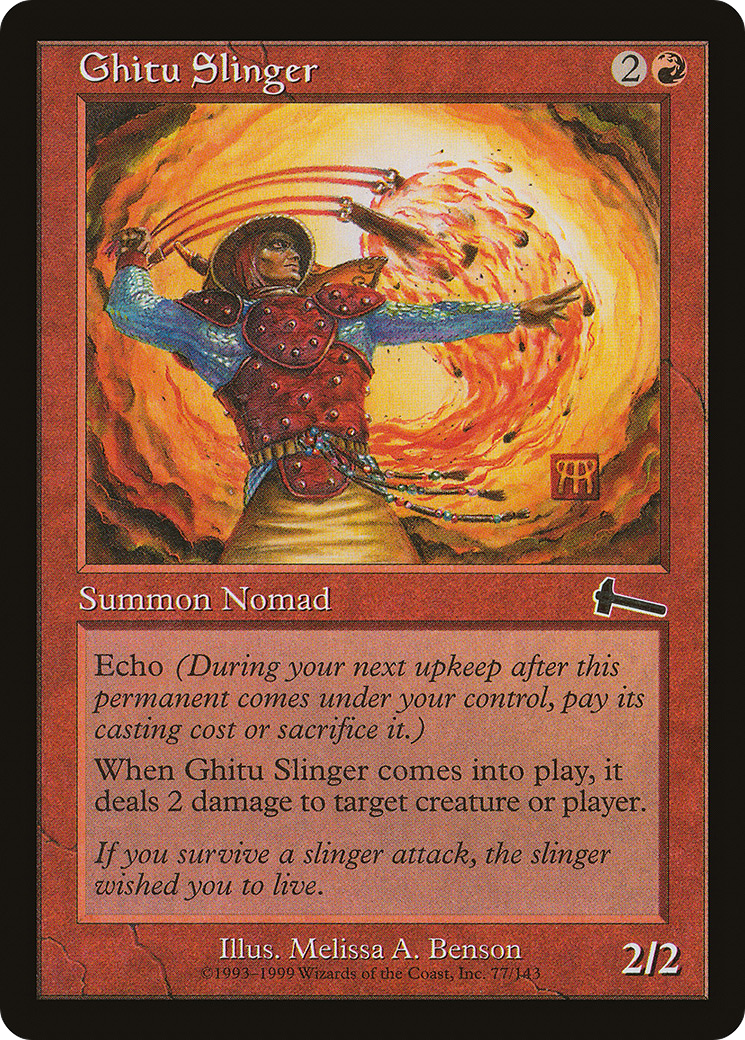 Ghitu Slinger (ULG-077) (Foil)