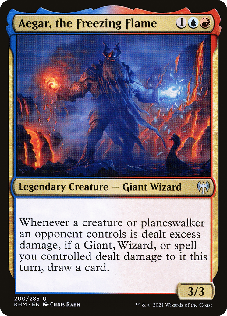 Aegar, the Freezing Flame (KHM-200) (Foil)