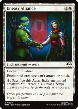 Uneasy Alliance (TMT-028) (Foil)