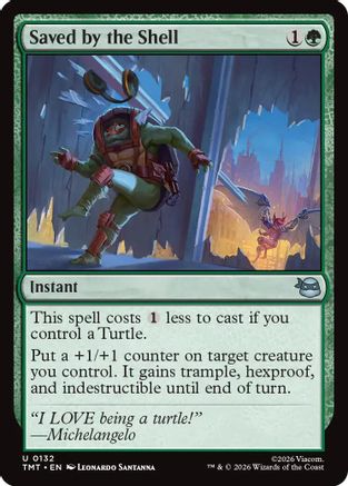 Saved by the Shell (TMT-132) (Foil)