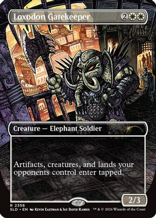 Loxodon Gatekeeper (2358) (SLD-2358) (Foil)