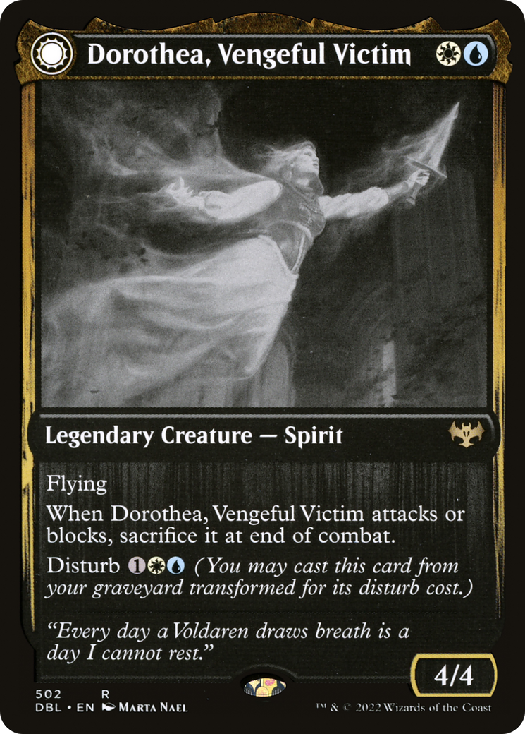 Dorothea, Vengeful Victim // Dorothea's Retribution (DBL-502) (Foil)