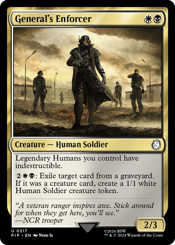 General's Enforcer (PIP-217) (Foil)