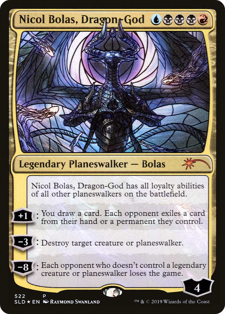 Nicol Bolas, Dragon-God (SLD-522) (Foil)