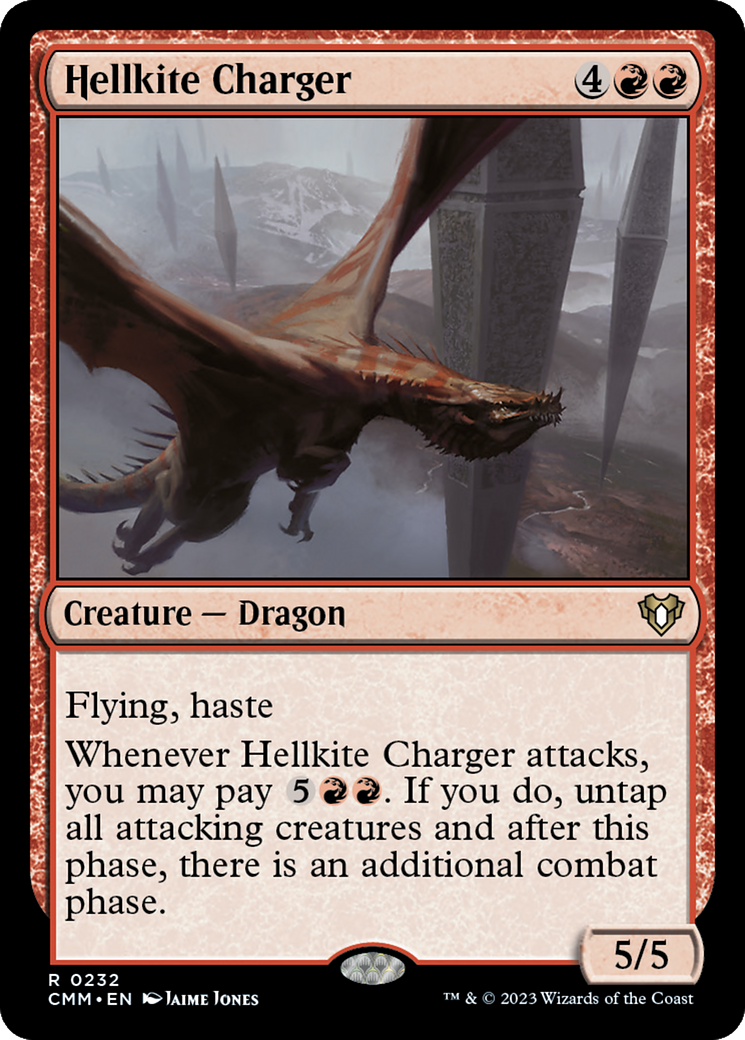 Hellkite Charger (CMM-232) (Foil)