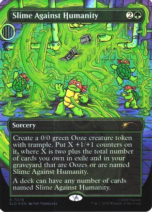 Slime Against Humanity (7078) (SLD-7078) (Foil)