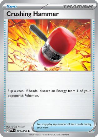 Crushing Hammer (POR-071) (Reverse Holofoil)
