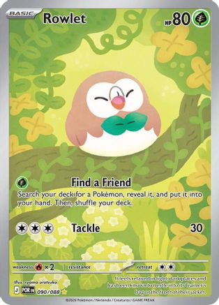 Rowlet (POR-090) (Holofoil)
