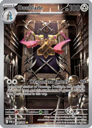 Doublade (POR-098) (Holofoil)