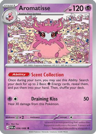 Aromatisse (POR-036) (Reverse Holofoil)