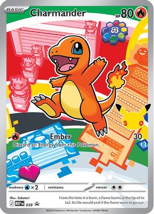 Charmander (MEP-038) (Holofoil)