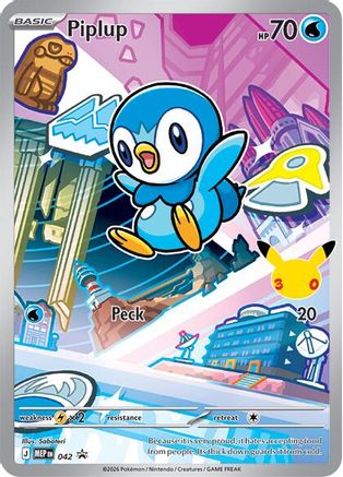 Piplup (MEP-042) (Holofoil)