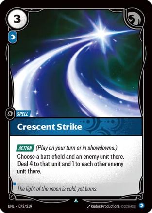 Crescent Strike (UNL-072) (Foil)