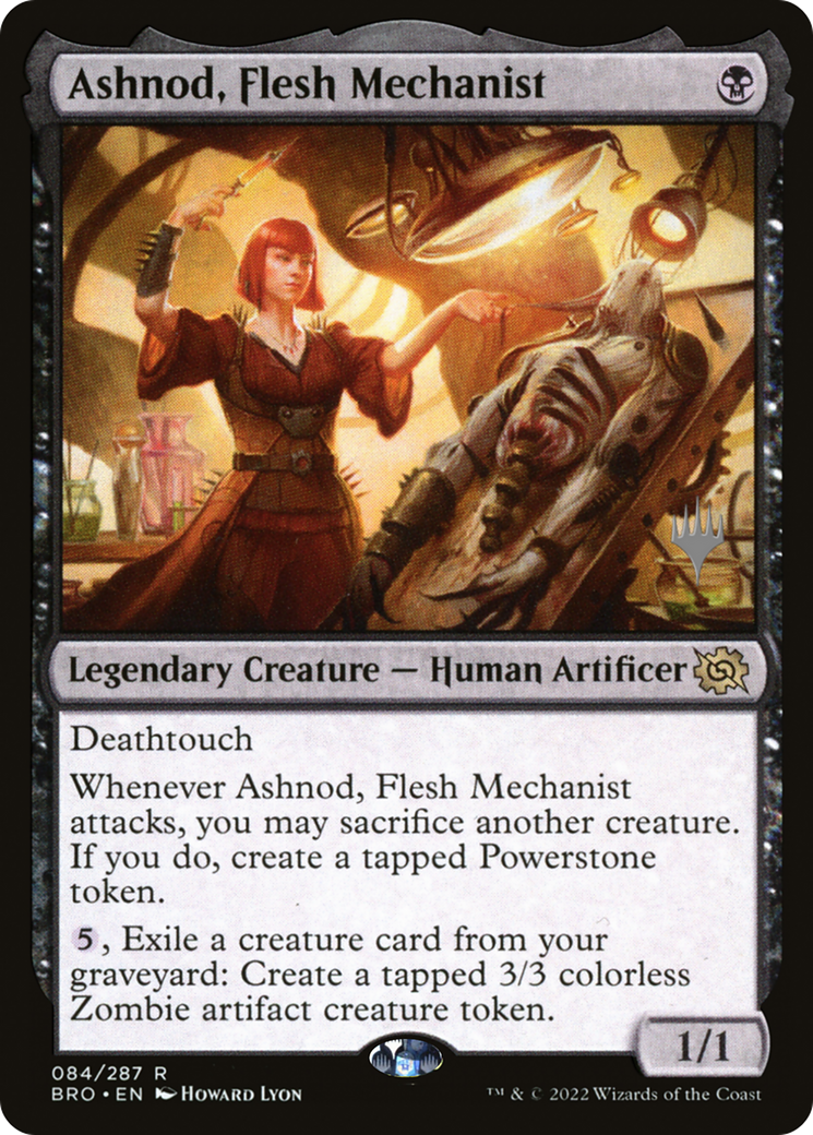 Ashnod, Flesh Mechanist (PPBRO-84P) (Foil)