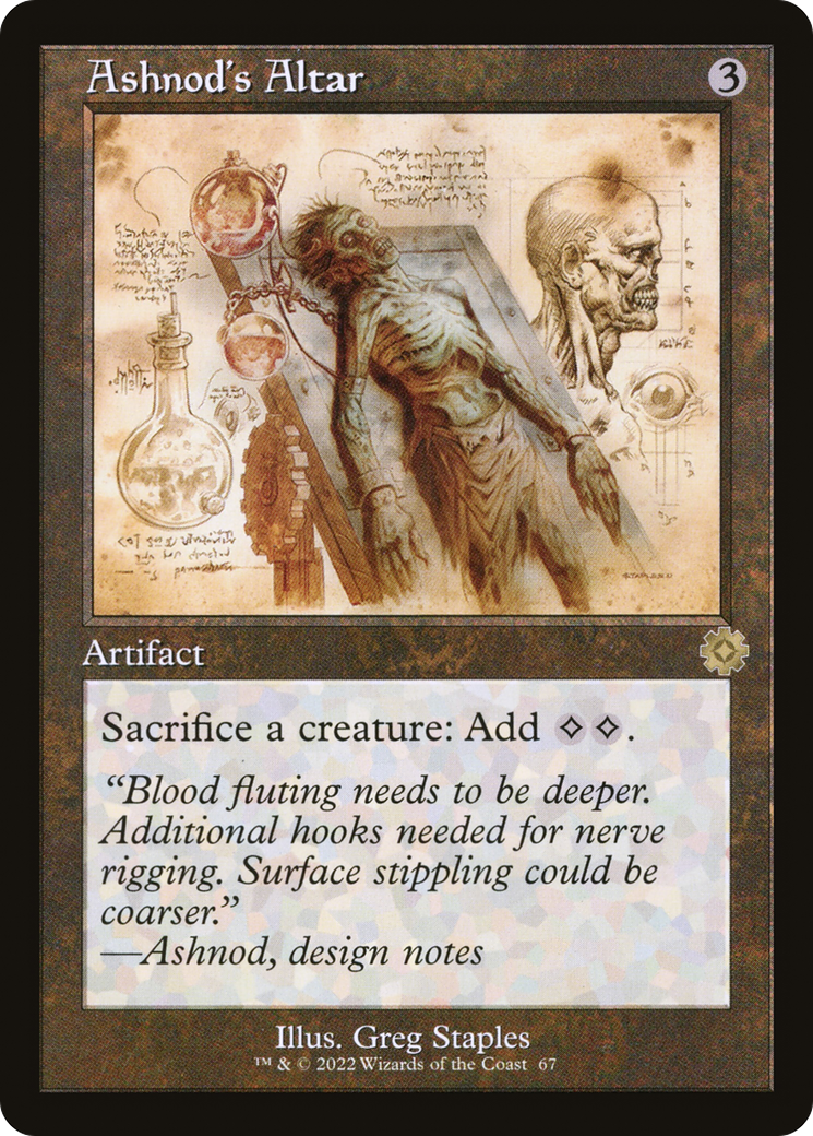 Ashnod's Altar (BRR-067) (Foil)