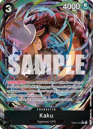 Kaku (Alternate Art) (EB04-043) (Foil)