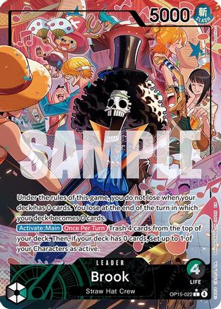 Brook (OP15-022) (Alternate Art) (OP15-022) (Foil)
