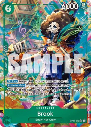 Brook (OP15-032) (Alternate Art) (OP15-032) (Foil)
