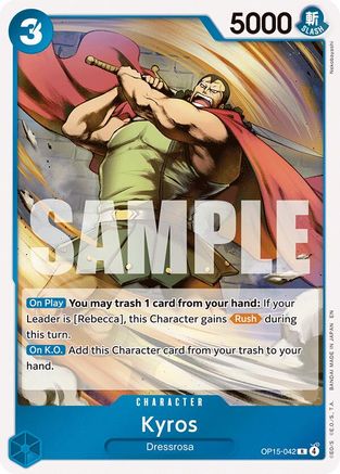 Kyros (OP15-042) (Foil)