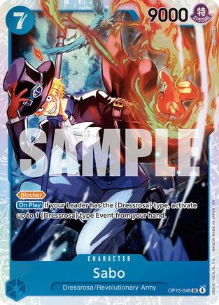 Sabo (OP15-046) (Foil)