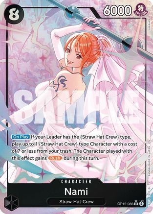 Nami (OP15-086) (Alternate Art) (OP15-086) (Foil)