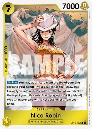 Nico Robin (OP15-109) (OP15-109) (Foil)