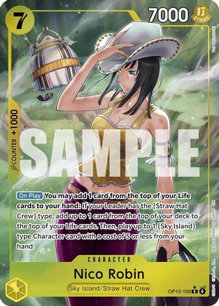 Nico Robin (OP15-109) (Alternate Art) (OP15-109) (Foil)