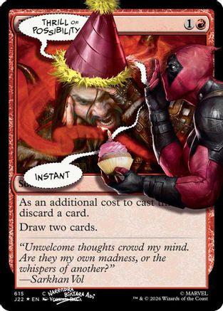 Thrill of Possibility (615) (Pool Party Foil) (SLD-615)