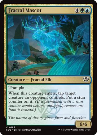 Fractal Mascot (SOS-189) (Foil)