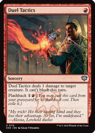 Duel Tactics (SOS-112) (Foil)