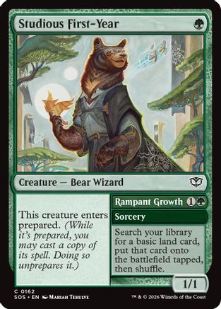 Studious First-Year (SOS-162) (Foil)