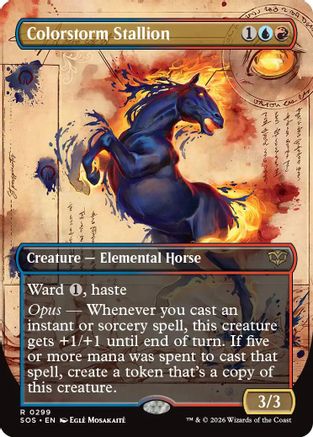 Colorstorm Stallion (Borderless) (SOS-299)
