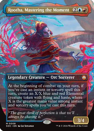 Rootha, Mastering the Moment (Borderless) (SOC-008)