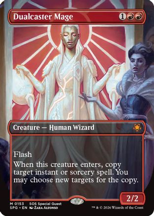 Dualcaster Mage (Borderless) (SPG-153)