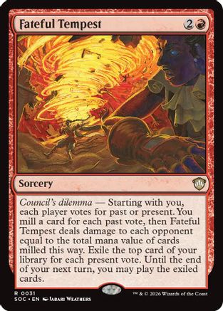 Fateful Tempest (SOC-031)