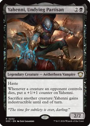 Yahenni, Undying Partisan (SOC-232)