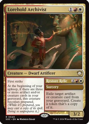 Lorehold Archivist (SOC-049)