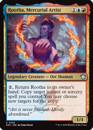 Rootha, Mercurial Artist (SOC-329)