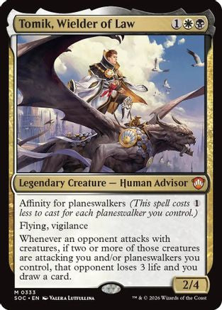 Tomik, Wielder of Law (SOC-333)